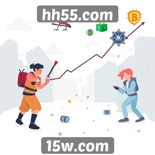 Evolução das categorias de jogos em hh55.com